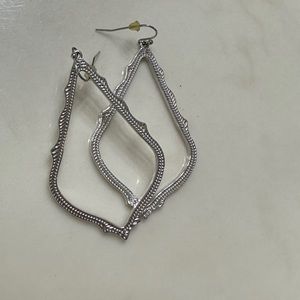 Kendra Scott silver earring